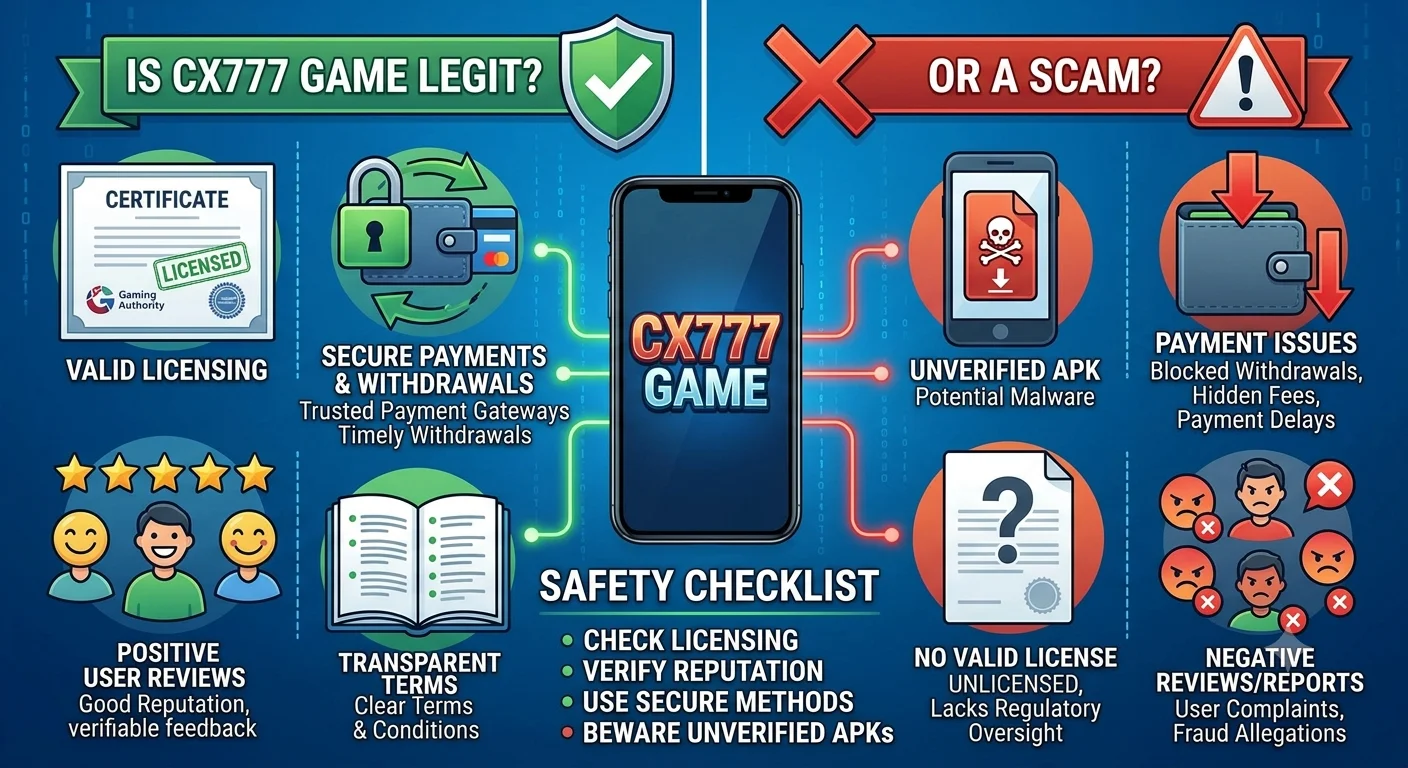 Is CX777 Game Legit or a Scam
